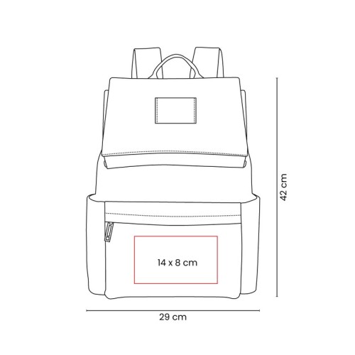 SIN-558-VECTOR Mochila Ejecutiva Mochila Dagat Azul Marino SIN 558 AM Azul Marino (SIN558AM – poliuretano / poliester – articulo promocional)