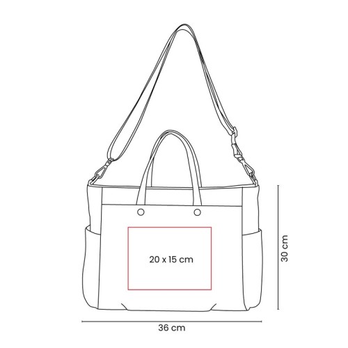 SIN-564-VECTOR Portafolio Portafolio Konur Beige SIN 564 BE Beige (SIN564BE – poliester – articulo promocional)