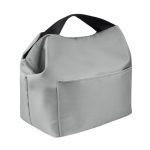 Hielera Lonchera College Gris SIN 565 G Gris (SIN565G - poliester / acetato de vinilo de polietileno - articulo promocional)