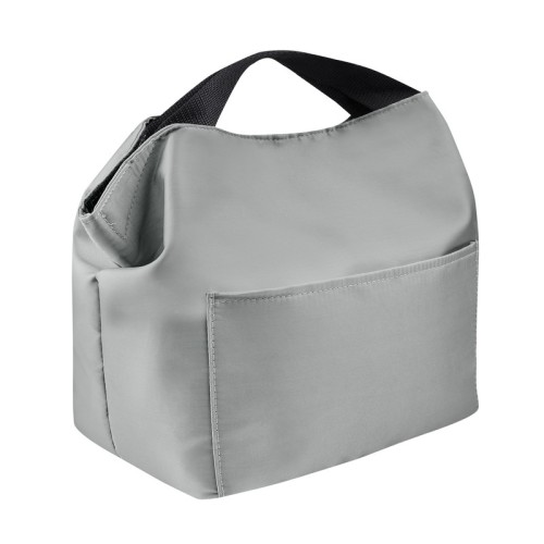 Hielera Lonchera College Gris SIN 565 G Gris (SIN565G - poliester / acetato de vinilo de polietileno - articulo promocional)