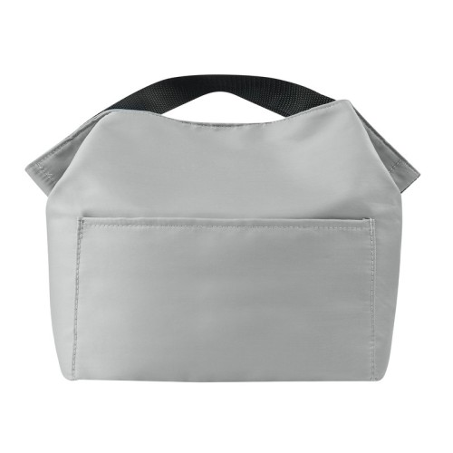 SIN-565-G_1 Hielera Lonchera College Gris SIN 565 G Gris (SIN565G – poliester / acetato de vinilo de polietileno – articulo promocional)