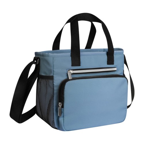 HIELERA HIELERA SOLARI AZUL SIN 566 A AZUL (SIN566A - POLIESTER / FORRO ACETATO DE VINILO DE POLIETILENO - ARTICULO PROMOCIONAL)