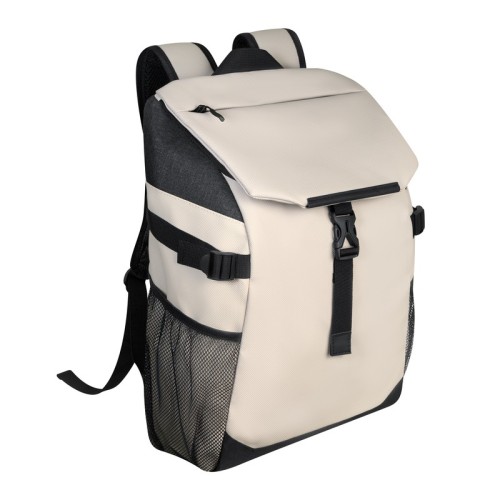 Mochila Ejecutiva Mochila Iker Beige SIN 567 BE Beige (SIN567BE - pu / poliester / pvc - articulo promocional)