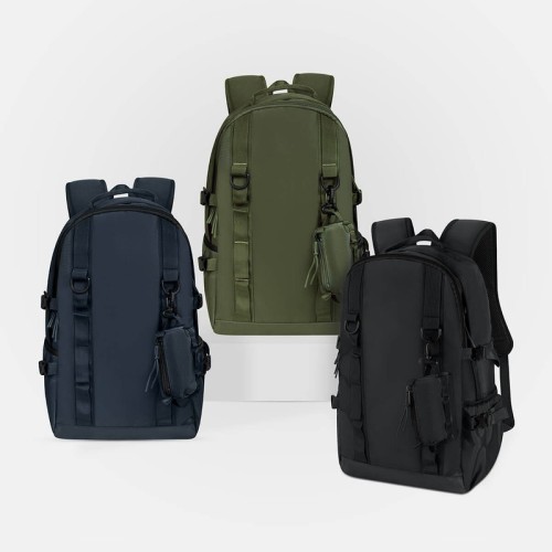 SIN-568-2 Mochila Deportiva Mochila Putnik Azul Marino SIN 568 AM Azul Marino (SIN568AM – poliester – articulo promocional)
