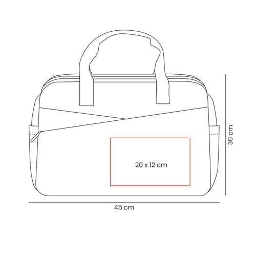 SIN-569-VECTOR Maleta Maleta Terved Negro SIN 569 N Negro (SIN569N – poliester – articulo promocional)