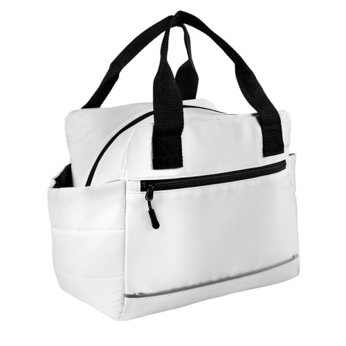 Hielera Lonchera Nuan Blanco SIN 580 B Blanco (SIN580B - poliester / acetato de vinilo de polietileno - articulo promocional)