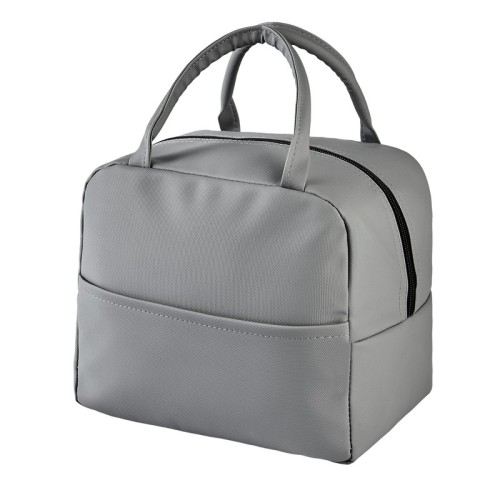 Hielera Lonchera Ottawa Gris SIN 582 G Gris (SIN582G - poliester / pu / acetato de vinilo de polietileno - articulo promocional)