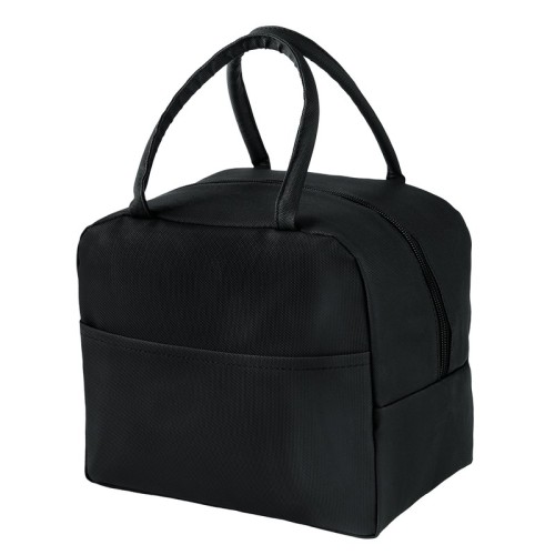 Hielera Lonchera Ottawa Negro SIN 582 N Negro (SIN582N - poliester / pu / acetato de vinilo de polietileno - articulo promocional)