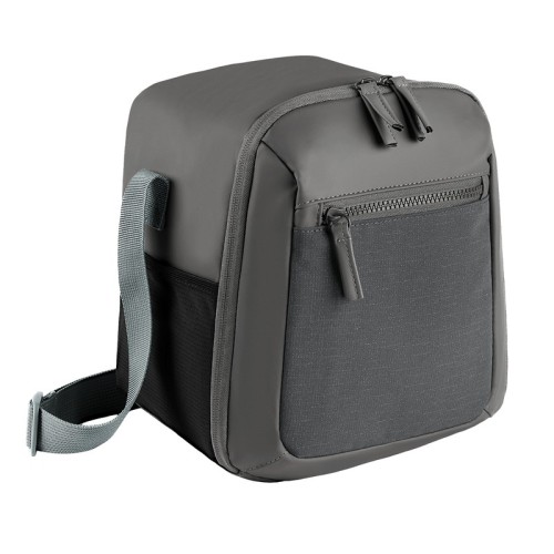 SIN-585-G_2 Hielera Lonchera Jetson Gris SIN 585 G Gris (SIN585G – poliester / pu / acetato de vinilo de polietileno – articulo promocional)