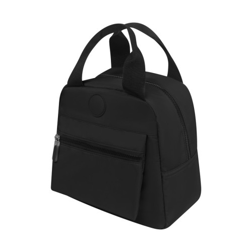 Hielera Lonchera Negan Negro SIN 590 N Negro (SIN590N - poliester / acetato de vinilo de polietileno - articulo promocional)