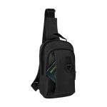 Cangurera Mochila de Viaje Jimmy Negro SIN 607 N Negro (SIN607N - poliester - articulo promocional)