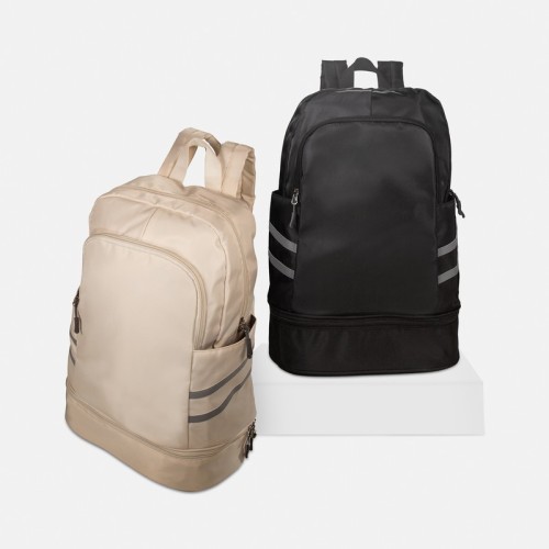 SIN-714-1 Mochila Deportiva Mochila Nest Negro SIN 714 N Negro (SIN714N – poliester – articulo promocional)