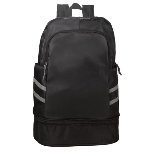 Mochila Deportiva Mochila Nest Negro SIN 714 N Negro (SIN714N - poliester - articulo promocional)
