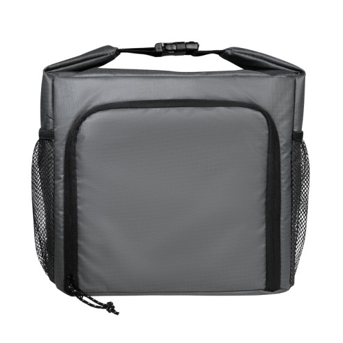 SIN-717-G_1 Hielera Lonchera Tanvi SIN 717 G Gris (SIN717G – poliester – articulo promocional)