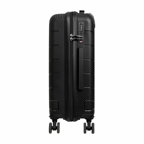 SIN-724-N_2 Maleta Trolley Maleta Orionis Negro SIN 724 N Negro (SIN724N – policarbonato / poliester / metal – articulo promocional)