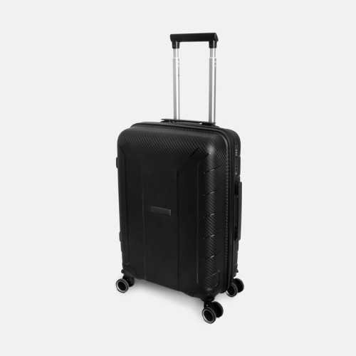 SIN-724 Maleta Trolley Maleta Orionis Negro SIN 724 N Negro (SIN724N – policarbonato / poliester / metal – articulo promocional)