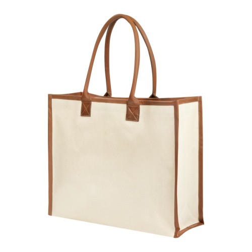 Bolsa Bolsa Elain Cafe SIN 766 C Cafe (SIN766C - canvas / curpiel - articulo promocional)