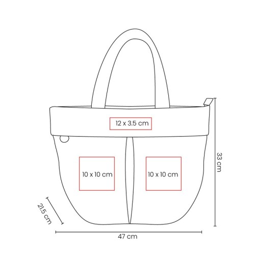 SIN-768-VECTOR Bolsa Bolsa Yorik Beige SIN 768 BE Beige (SIN768BE – poliester – articulo promocional)
