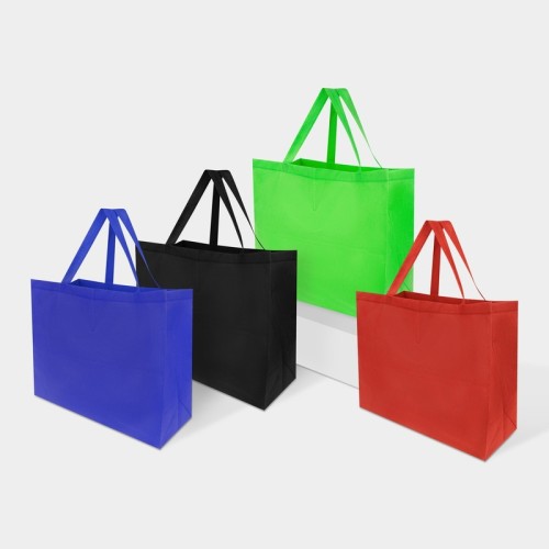SIN-771-3 Bolsa Reutilizable Bolsa Basko Negro SIN 771 N Negro (SIN771N – non woven 90 g – articulo promocional)