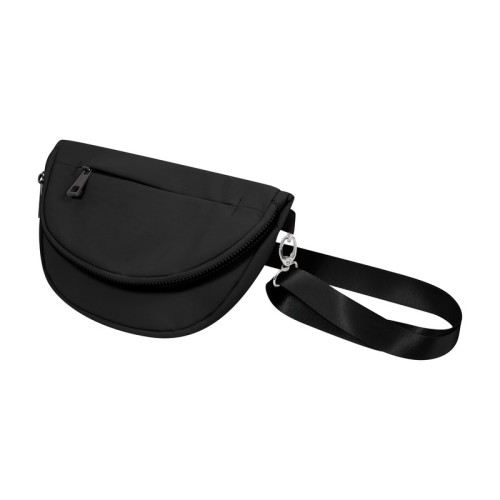 CANGURERA BOLSA SATELITA NEGRO SIN 778 N NEGRO (SIN778N - POLIESTER - ARTICULO PROMOCIONAL)
