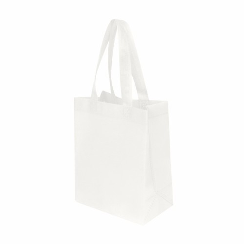 SIN-785-B_1 Bolsa Reutilizable Bolsa Kairo Blanco SIN 785 B Blanco (SIN785B – non woven – articulo promocional)