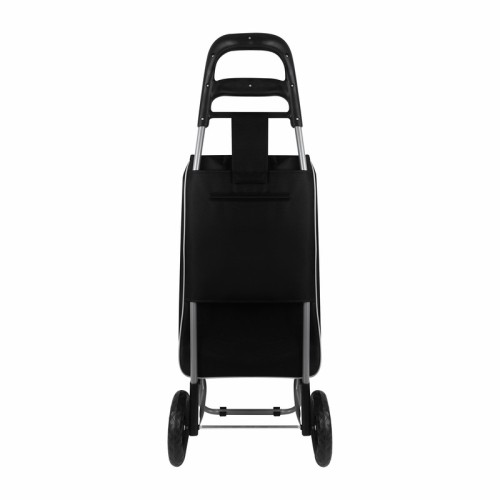 SIN-786-N_3 Bolsa Reutilizable Carro Supermercado Velea SIN 786 N Negro (SIN786N – poliester / metal – articulo promocional)