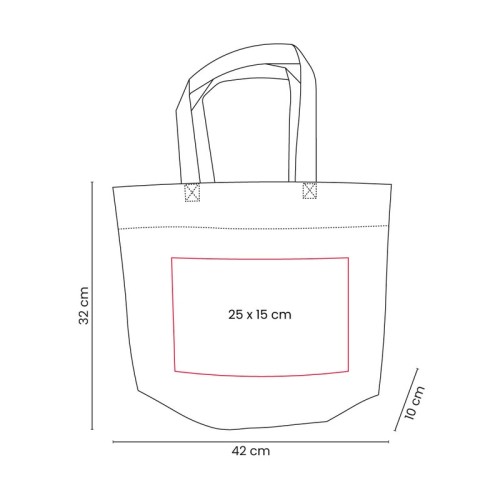 SIN-792-VECTOR-3 Bolsa Reutilizable Bolsa Kivora Azul SIN 792 A Azul (SIN792A – non woven – articulo promocional)