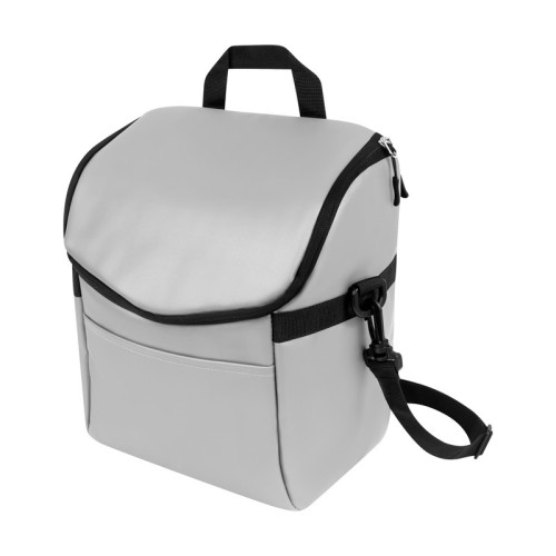 Hielera Lonchera Harbin Gris SIN 914 G Gris (SIN914G - pu /poliester / acetato de vinilo de polietileno - articulo promocional)