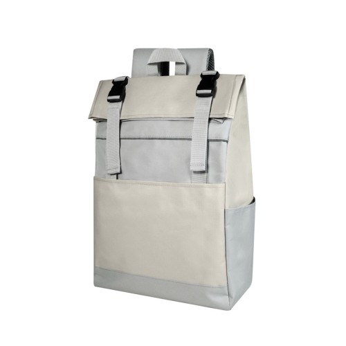 SIN-923-G_2 Mochila Escolar Mochila Sakta Gris SIN 923 G Gris (SIN923G – poliester – articulo promocional)