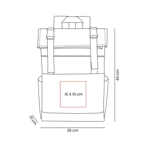 SIN-923-VECTOR Mochila Escolar Mochila Sakta Gris SIN 923 G Gris (SIN923G – poliester – articulo promocional)