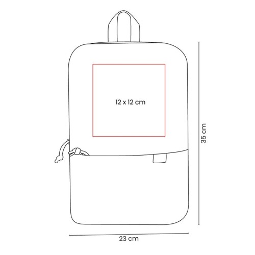 SIN-936-VECTOR Mochila Escolar Mochila Tenzin Azul SIN 936 A Azul (SIN936A – poliester – articulo promocional)