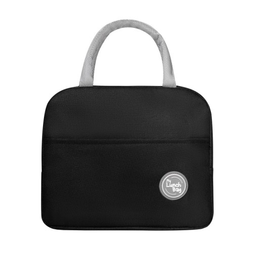 Hielera Lonchera Ikarus Negro SIN 937 N Negro (SIN937N - poliester - articulo promocional)
