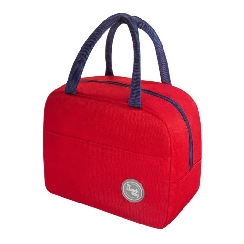 SIN-937-R_1 Hielera Lonchera Ikarus Rojo SIN 937 R Rojo (SIN937R – poliester – articulo promocional)