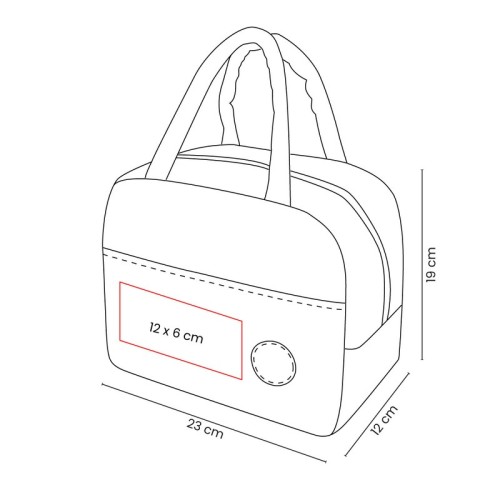 SIN-937-VECTOR-4 Hielera Lonchera Ikarus Gris SIN 937 G Gris (SIN937G – poliester – articulo promocional)