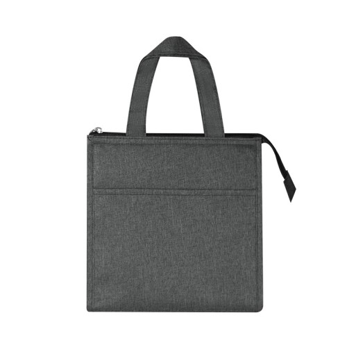 HIELERA LONCHERA SAANVI GRIS SIN 981 G GRIS (SIN981G - POLIESTER / ALUMINIO - ARTICULO PROMOCIONAL)