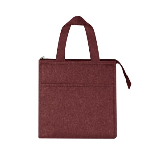 HIELERA LONCHERA SAANVI ROJO SIN 981 R ROJO (SIN981R - POLIESTER / ALUMINIO - ARTICULO PROMOCIONAL)