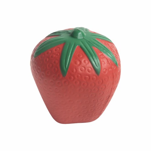 Figura Antiestres Anti-stress de Fresa Rojo SOC 015 R Rojo (SOC015R - pu - articulo promocional)