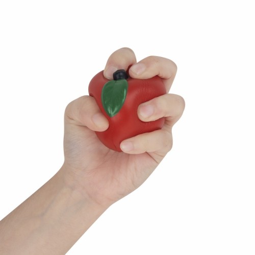 SOC-018-R_2 Figura Antiestres Anti-stress Manzana Rojo SOC 018 R Rojo (SOC018R – pu – articulo promocional)