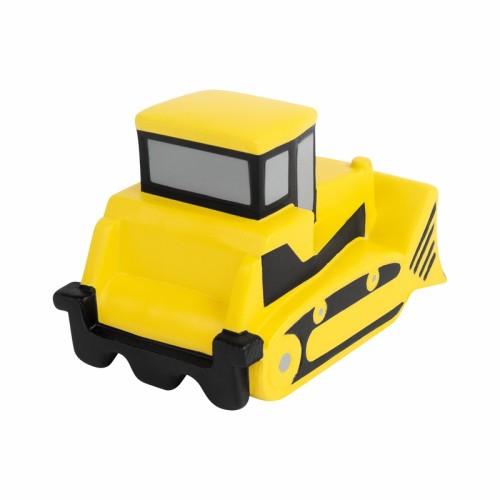 SOC-031-Y_2 Figura Antiestres Anti-stress Bulldozer Amarillo SOC 031 Y Amarillo (SOC031Y – pu – articulo promocional)