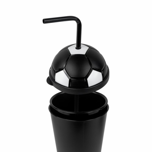 SOC-058-N_2 Termo Plastico Vaso Corneta Negro SOC 058 N Negro (SOC058N – plastico – articulo promocional)