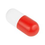 Figura Antiestres Anti-stress en Forma de Capsula Rojo SOC 065 R Rojo (SOC065R - pu - articulo promocional)
