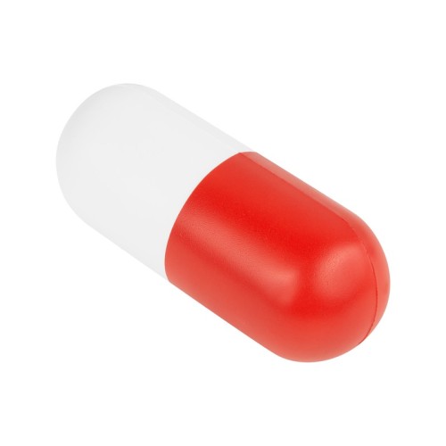 Figura Antiestres Anti-stress en Forma de Capsula Rojo SOC 065 R Rojo (SOC065R - pu - articulo promocional)