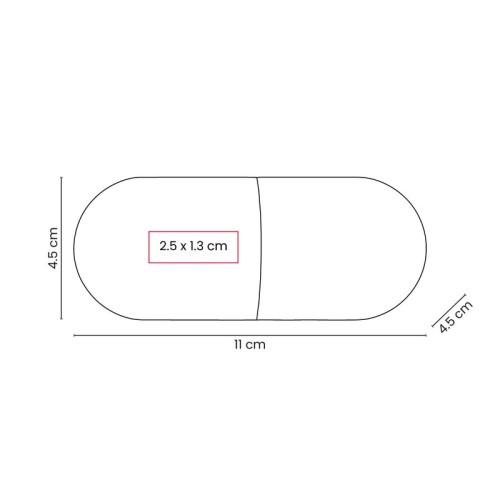 SOC-065-VECTOR-1 Figura Antiestres Anti-stress en Forma de Capsula Rojo SOC 065 R Rojo (SOC065R – pu – articulo promocional)