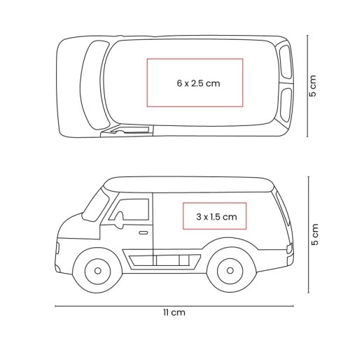 SOC-072-VECTOR Figura Antiestres Camioneta Anti-stress Blanco SOC 072 B Blanco (SOC072B – pu – articulo promocional)