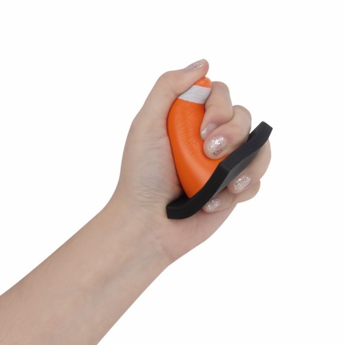 SOC-073-O_2 Figura Antiestres Anti-stress Security Naranja SOC 073 O Naranja (SOC073O – pu – articulo promocional)