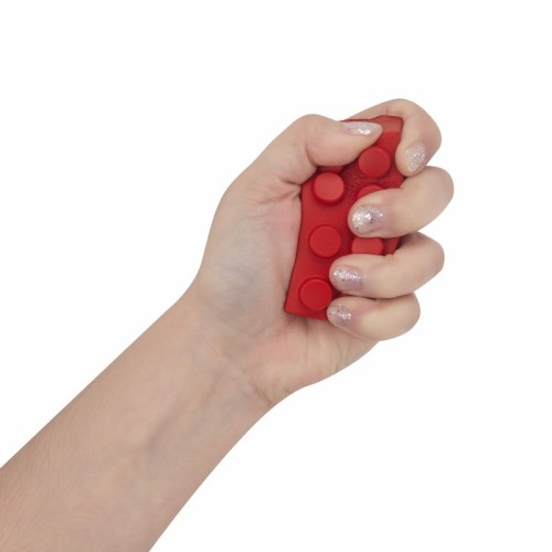SOC-079-R_2 Figura Antiestres Anti-stress Piesi Rojo SOC 079 R Rojo (SOC079R – pu – articulo promocional)