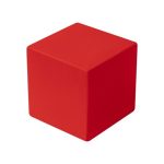 Figura Antiestres Anti-stress Cubo Rojo SOC 086 R Rojo (SOC086R - pu - articulo promocional)