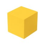 Figura Antiestres Anti-stress Cubo Amarillo SOC 086 Y Amarillo (SOC086Y - pu - articulo promocional)