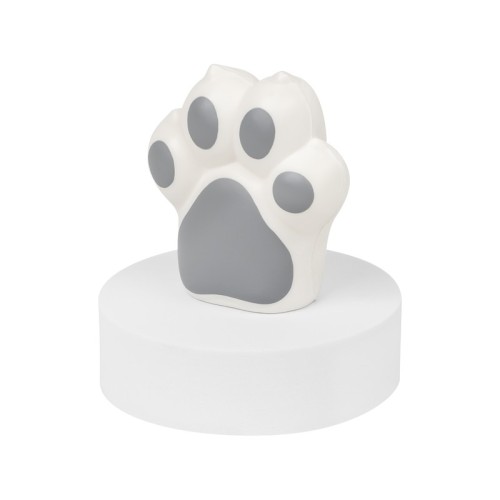 Figura Antiestres Anti-stress Huellita Gris SOC 087 G Gris (SOC087G - pu - articulo promocional)