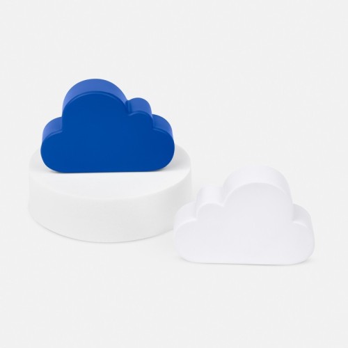 SOC-089 Figura Antiestres Anti-stress Nube Blanco SOC 089 B Blanco (SOC089B – pu – articulo promocional)